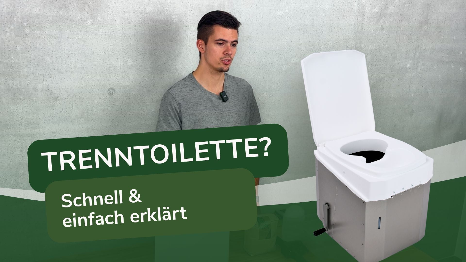 Video laden: So funktioniert unsere Trenntoilette – von Basic bis Kompost