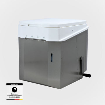BioTioo 2.0 RL Trockentoilette Edelstahl – wasserlose Toilette kaufen. Hochwertig