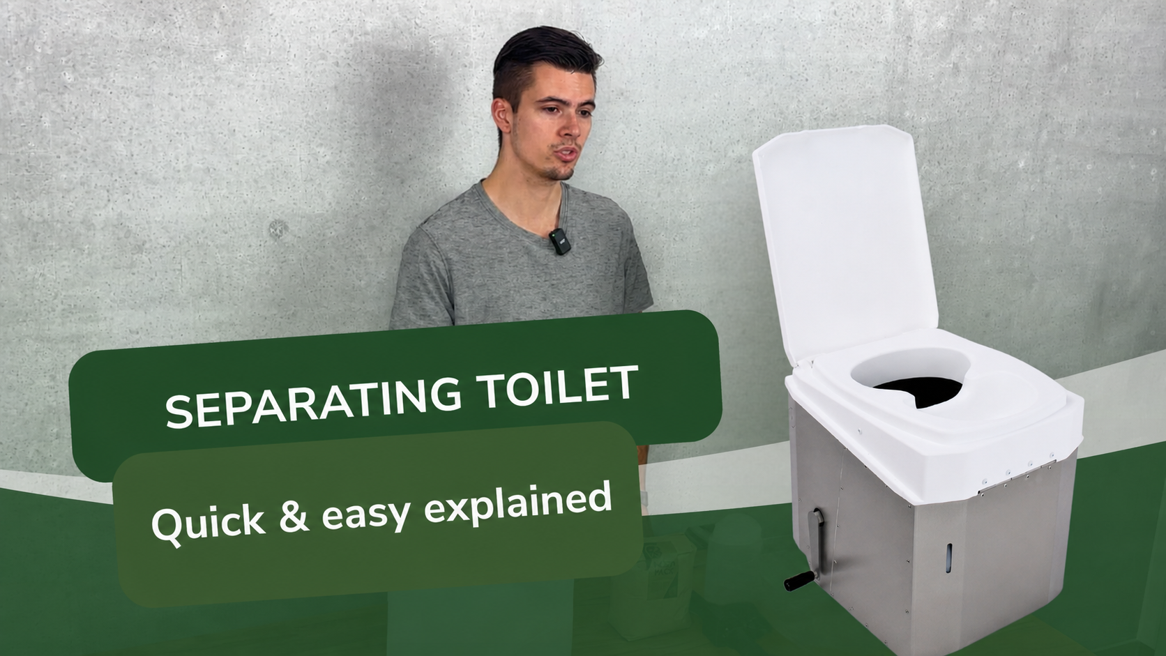 Loading video: This is how our dry toilet works – from Basic to Compost