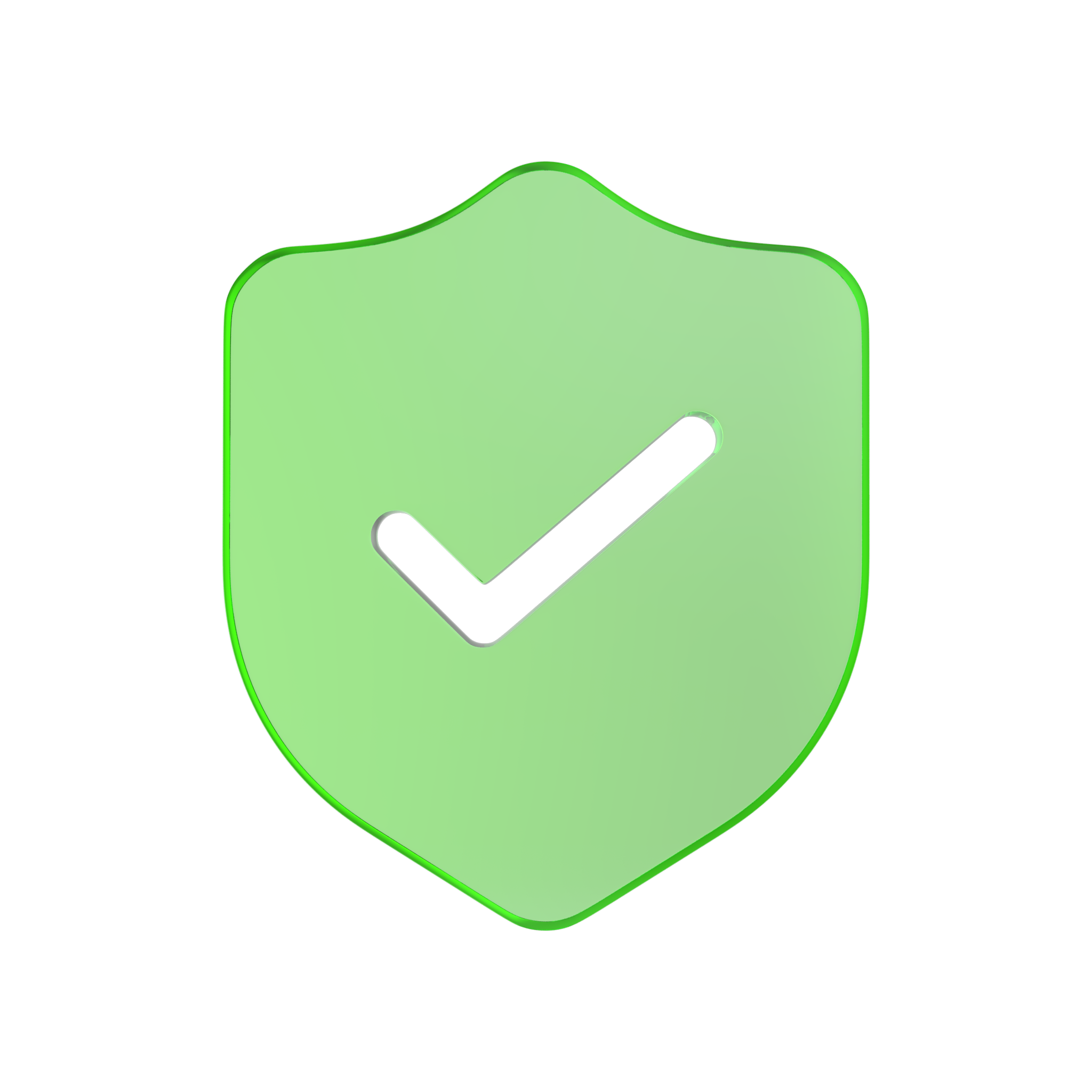 Ein Grüner Garantiesiegel