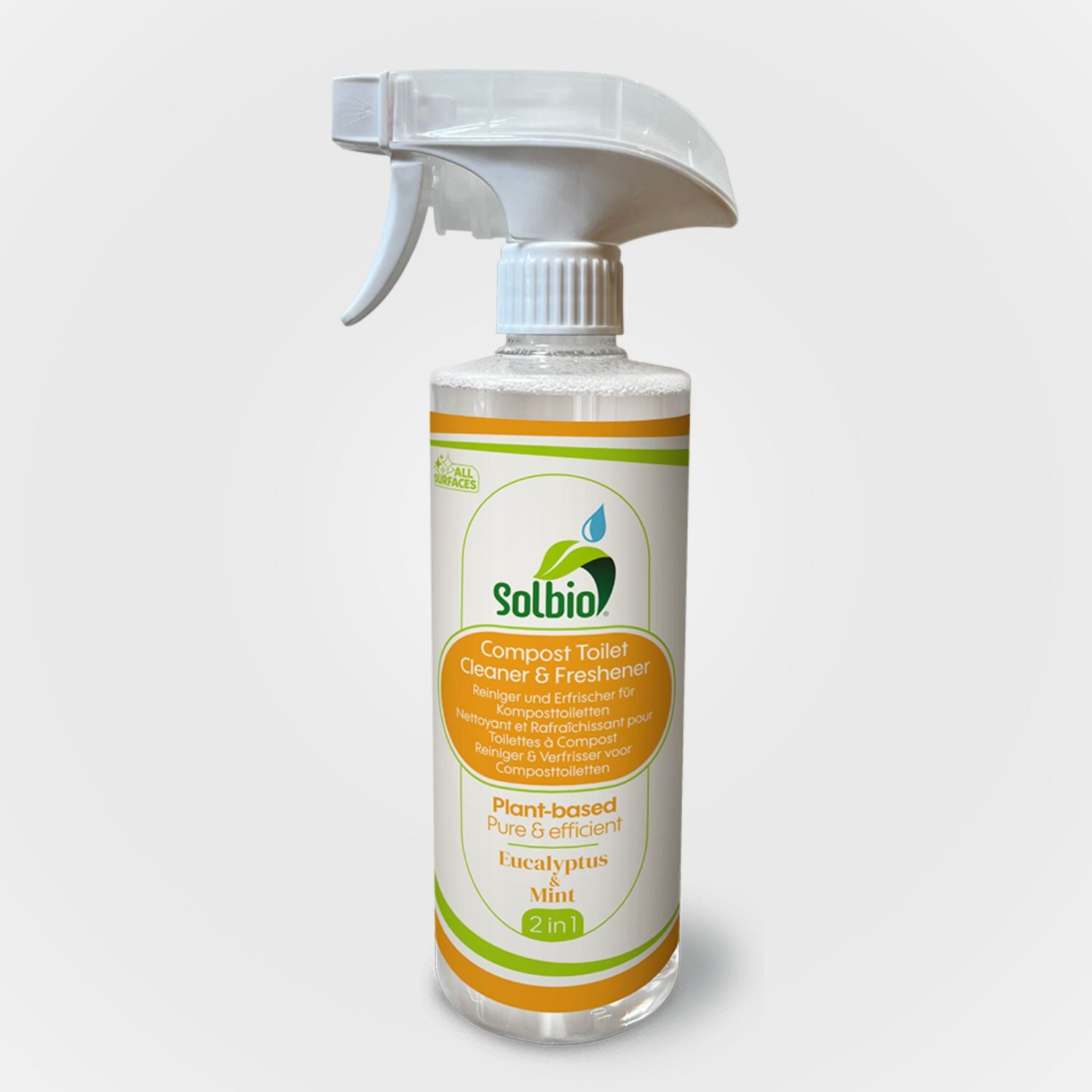 Solbio Reiniger für Trenn- & Komposttoiletten (0,5L pro Flasche)